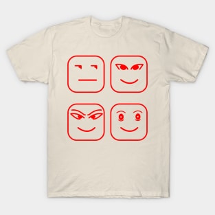 Cube face 5 T-Shirt